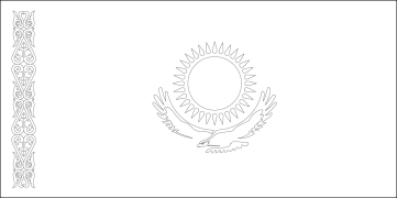Kazakstan Online Coloring