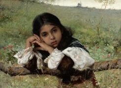Charles Sprague Pearce ሚዲያ