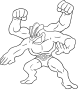 Machamp Tudalennau Lliwio Y Gellir Eu Hargraffu
