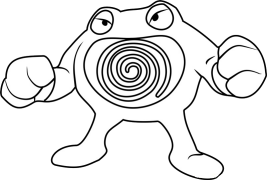 Poliwrath Tudalennau Lliwio Y Gellir Eu Hargraffu