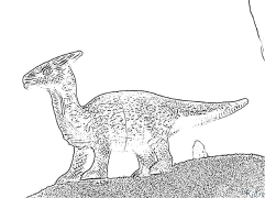 Dinosaurus Udskrivbare Farvelægningssider