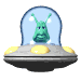 Flying saucer Animated images Gif