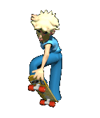 Skateboarder Animated images Gif