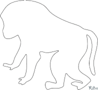 Mandrill Coloring Pages To Print