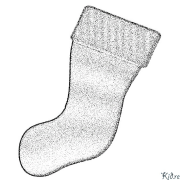 Sock Coloring Pages to Print