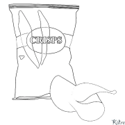 Chips Coloring pages to print
