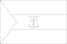 Equatorial guinea Coloring pages to print