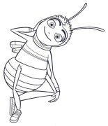 Bee movie Coloring pages to print