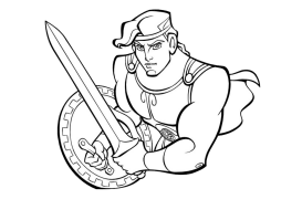 Hercules Coloring pages to print