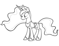 My little pony Coloring pages to print