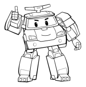 Robocar poli Coloring pages to print