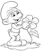 The smurfs Coloring pages to print