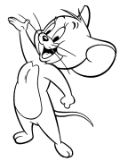 Tom and jerry Coloring pages to print