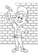 Wreck-it ralph Coloring pages to print