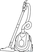Vacuums Coloring pages to print