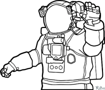 Astronaut Coloring Pages To Print