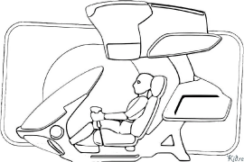 Driver Coloring pages to print