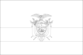 Ecuador Online Coloring