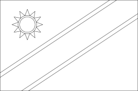 Namibia Online Coloring