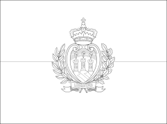 San Marino Online Coloring