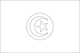 Tunisia Online Coloring