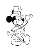 Mickey mouse Online coloring