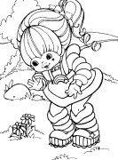 Rainbow bright Online coloring