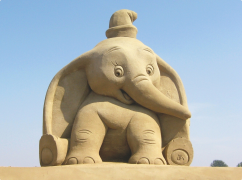Sculpture De Sable Médias