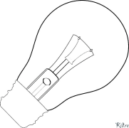 Bulb Duilleagan Dathte Clò-bhuailte