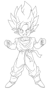 Dragon Ball Páxinas Para Colorear Imprimibles