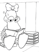 Piggly Páxinas Para Colorear Imprimibles