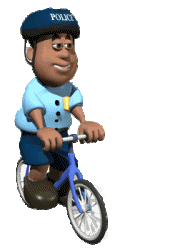 Polizist Animéiert Biller Gif