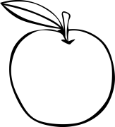 Apple Kurasa Za Kupaka Rangi Zinazoweza Kuchapishwa