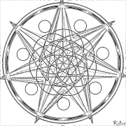 Mandala Саҳифаҳои Рангкунии Чопшаванда