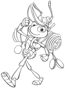 Ҳаёти Ҳашарот Саҳифаҳои Рангкунии Чопшаванда