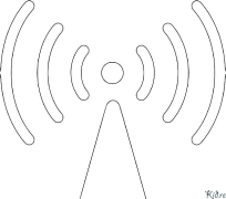 คลื่น หน้าสีที่พิมพ์ได้