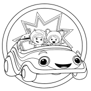 Umizoomi Онлайн -забарвлення