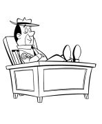 Ведмідь Йогі Онлайн -забарвлення