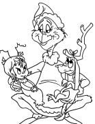 Ле Грінч Онлайн -забарвлення