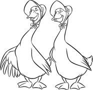 Лис І Мисливський Пес Онлайн -забарвлення