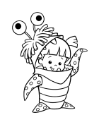 Корпорація Монстрів Розмальовки Для Друку