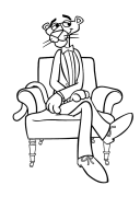 I-pink Panther Imibala Ye-intanethi