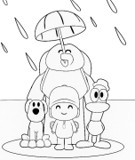 Pocoyo Awọ Ori Ayelujara