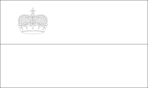 列支敦士登 可打印的彩页